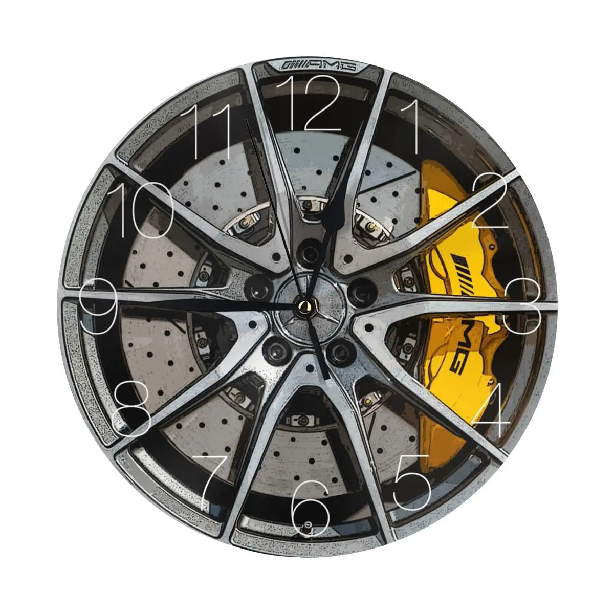 The GTR Modern Simple and Wall Hung Clock for Study Bedroom Living Room Bathroom