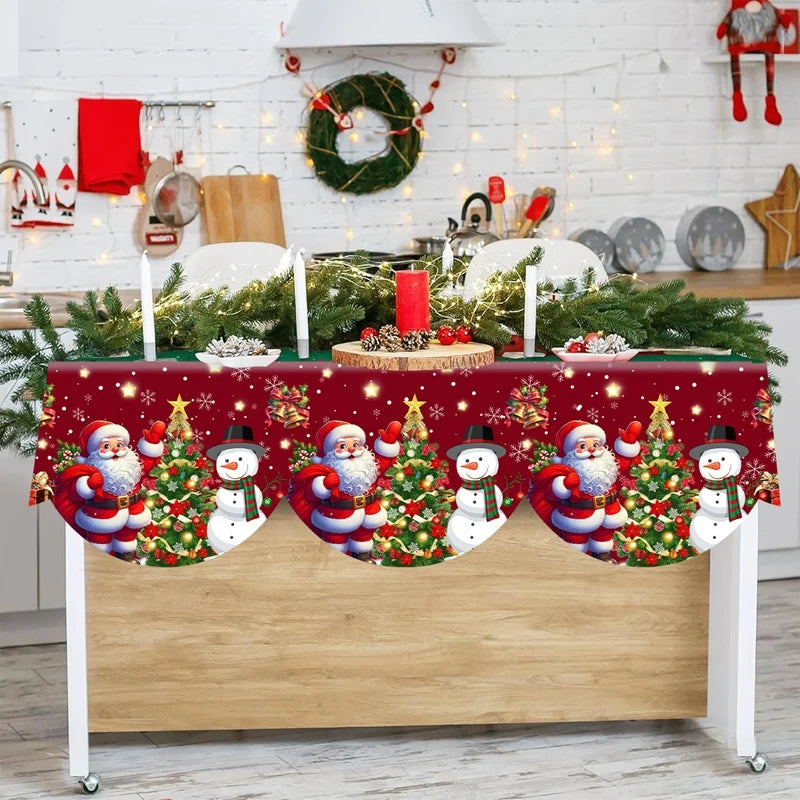 Christmas Fireplace Mantel Scarf