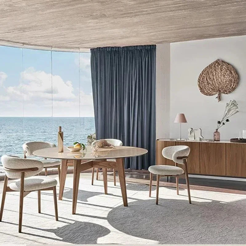 Light Luxury Solid Wood Comfortable Chair