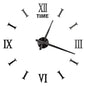 27/37/47inch Wall Clocks Coffee Cup Shape Frameless Wall Clock DIY  Quartz Needle Watch Acrylic Mirror Wall Stickers Home Decor
