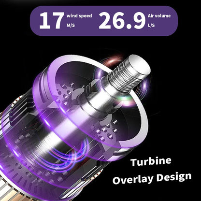 Professional Auto-Rotating Negative Ionic Hair Dryer and Curling Wand Detachable Electric Hair Straightener Straightening Brush