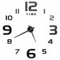 27/37/47inch Wall Clocks Coffee Cup Shape Frameless Wall Clock DIY  Quartz Needle Watch Acrylic Mirror Wall Stickers Home Decor