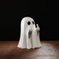 Car Decorate Luminous Middle Finger Cute Ghost Statue Small Scary Ghost Figurines For Halloween Decorations Home Table Ornaments