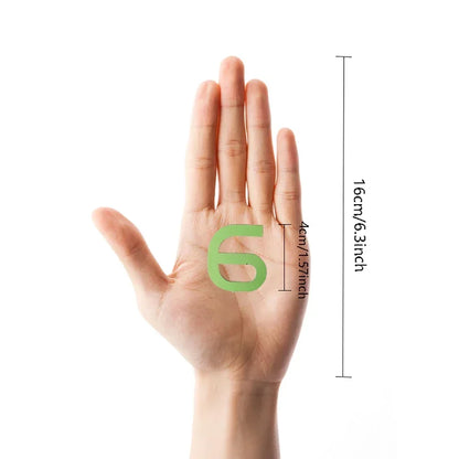 Digital Clock Wall Stickers Needle Decoration Glowing Clocks DIY Bedroom Living Home Quartz Creatives Removable Room Watches