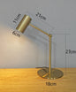 Modern Creative Golden Table Lamps Eye Protection Study Reading Desk Lamp Nordic Living Room Bedroom Bedside Decor Table Light