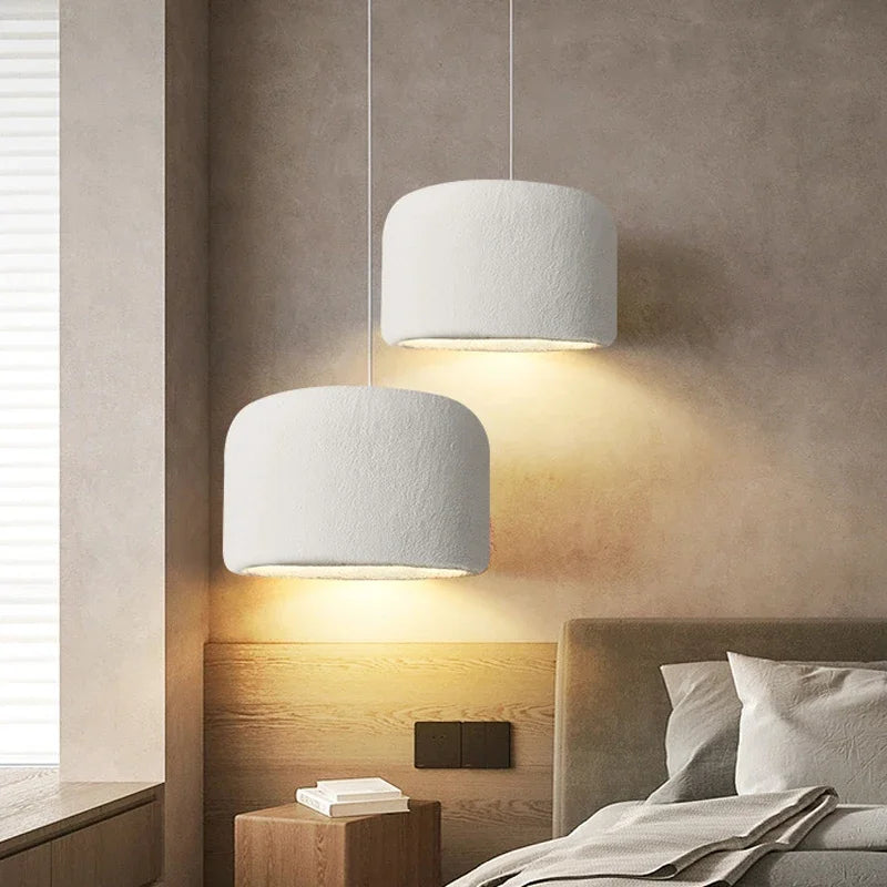 New Wabi Sabi Pendant Light Living Room Suspension Lamp Restaurant Lustre Chandelier Houes Decor Lighting Including Light Bulbs