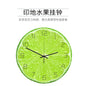 JOYLIVE Creative Fruit Wall Clock Lime Modern Kitchen Lemon Clock Watch Home Decor Living Room Clock Tropical Art Timepieces