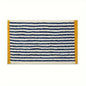 VIKAMA Blue Striped Carpet Absorbent Bathroom Mat Toilet Floor Rug Bedroom Bedside Floor Mat Carpet For Live Room Soft Doormat