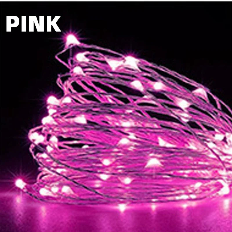 USB Led Fairy Lights Copper Wire String 20M 200LED