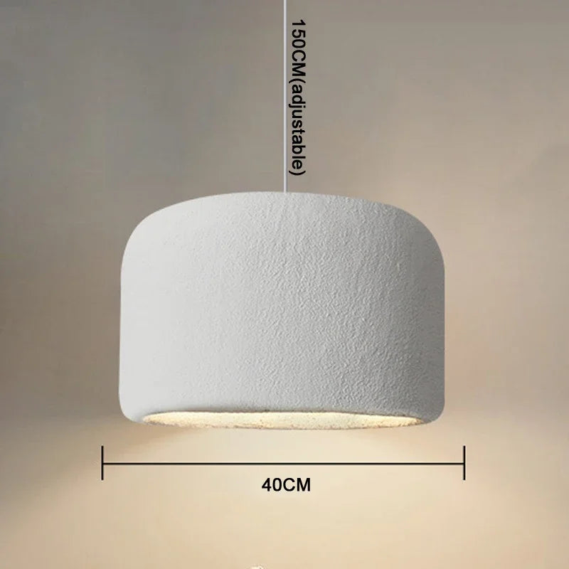 New Wabi Sabi Pendant Light Living Room Suspension Lamp Restaurant Lustre Chandelier Houes Decor Lighting Including Light Bulbs