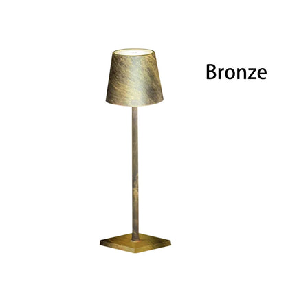 LED Table Lamps 3Levels Dimmable Wireless Led Desk Lamp Touch Bedside Creative Ambient Light USB Rechargeable Bar Outdoor Decor