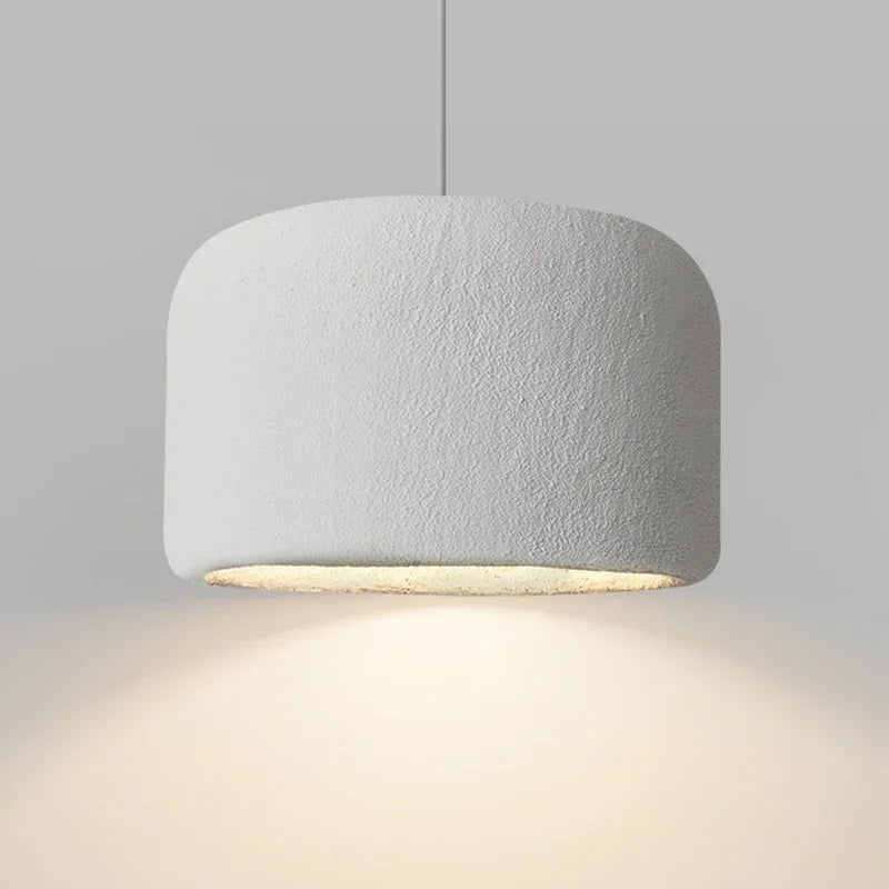 New Wabi Sabi Pendant Light Living Room Suspension Lamp Restaurant Lustre Chandelier Houes Decor Lighting Including Light Bulbs