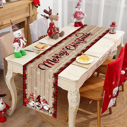 Christmas Gnome Table Runner