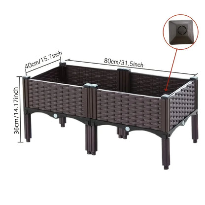 Weaving Elevated Garden Bed Kit