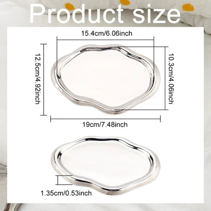 1 pc Jewelry Dish Tray Ceramic Jewelry Dish Ring Holder Trinket Dish Candy Dish Small Key Bowl for Birthday Home Party Decor