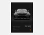 Pop Black And White Poster Wall Art Luxury Supercar F80 M3 M140 GTR HD Oil On Canvas Print Home Living Room Bedroom Decor Gift