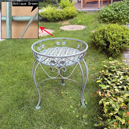 Heavy-Duty Metal Flower Pot Rack