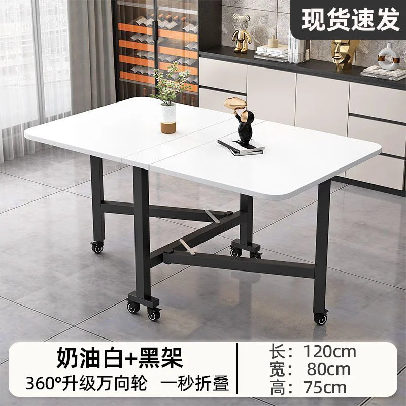 Folding dining table