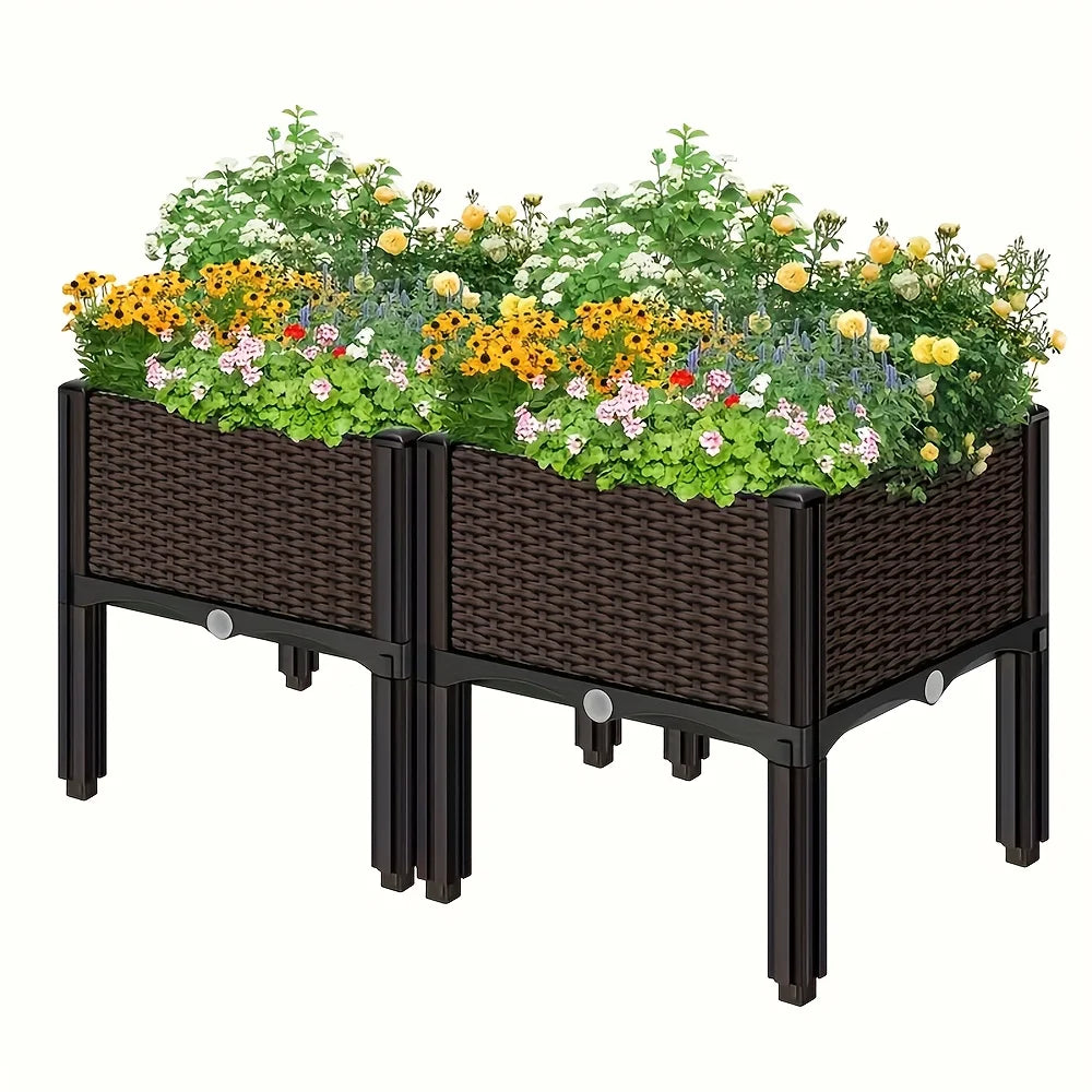 Weaving Elevated Garden Bed Kit
