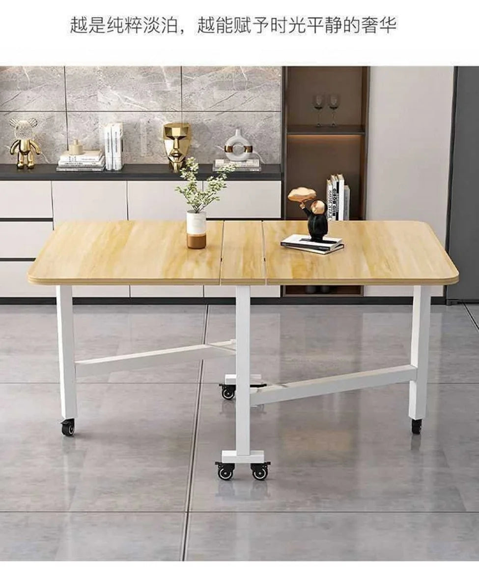 Folding dining table