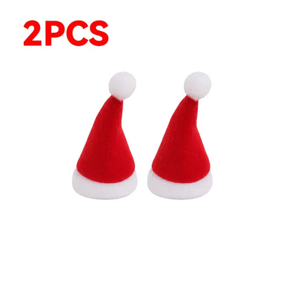 Mini Santa Claus Cover for Fork, Knife and Wine