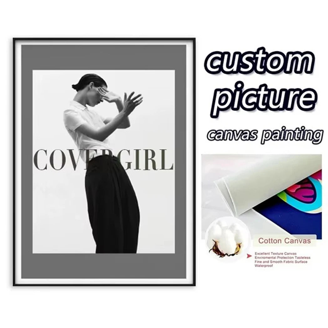 Pop Black And White Poster Wall Art Luxury Supercar F80 M3 M140 GTR HD Oil On Canvas Print Home Living Room Bedroom Decor Gift