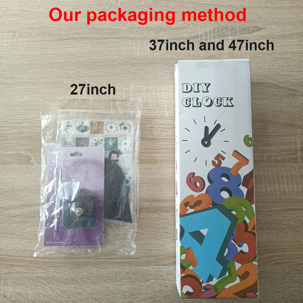 27/37/47inch Wall Clocks Coffee Cup Shape Frameless Wall Clock DIY  Quartz Needle Watch Acrylic Mirror Wall Stickers Home Decor