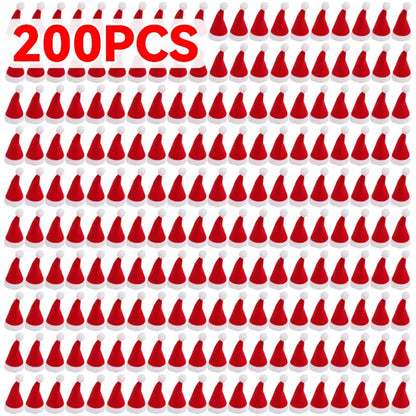 Mini Santa Claus Cover for Fork, Knife and Wine