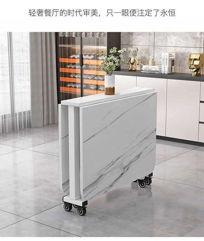 Folding dining table