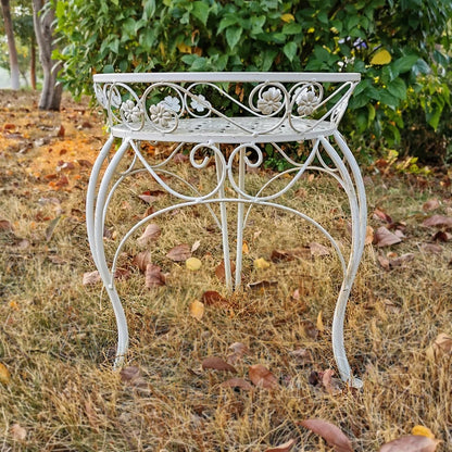 Heavy-Duty Metal Flower Pot Rack