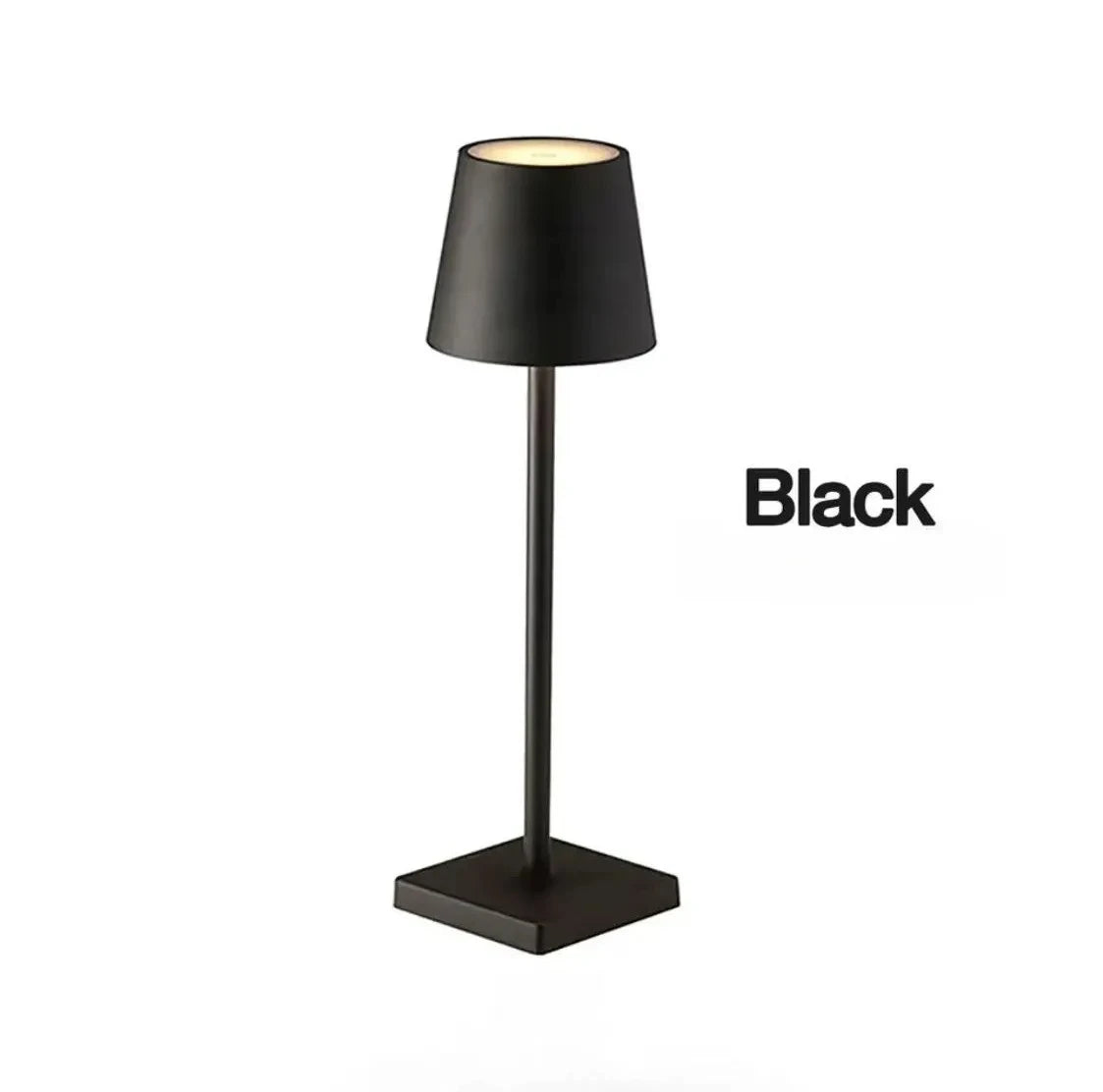 LED Table Lamps 3Levels Dimmable Wireless Led Desk Lamp Touch Bedside Creative Ambient Light USB Rechargeable Bar Outdoor Decor