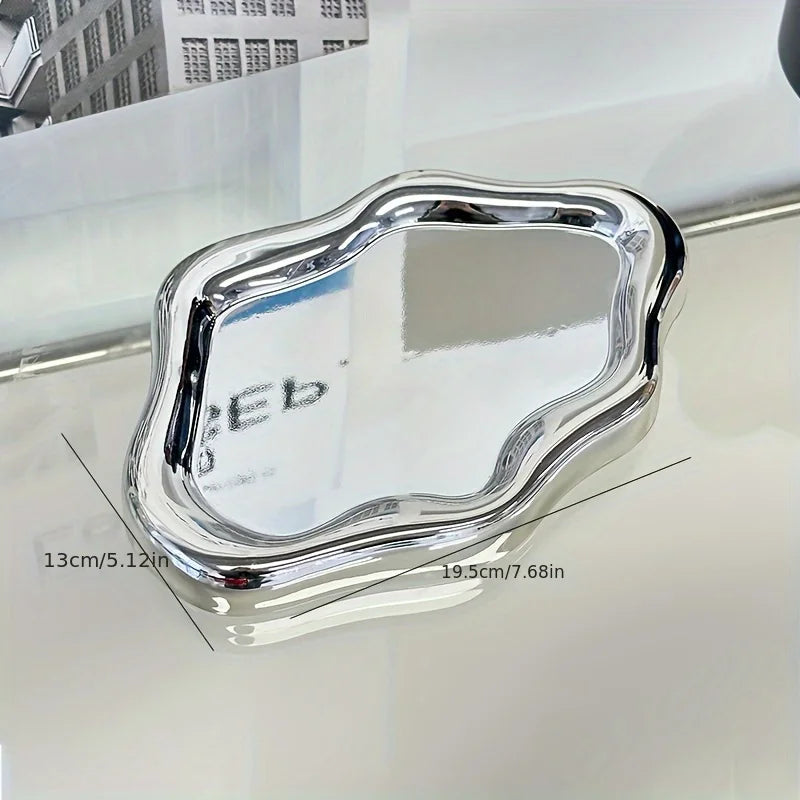 1pc Cloud-Shaped Jewelry Tray - Decorative Plate for Earrings, Bracelets & Necklaces,Ideal Home Décor Gift for Men and Women