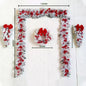 Cozy Flocked Holly Wreath With Soft Snow Touch