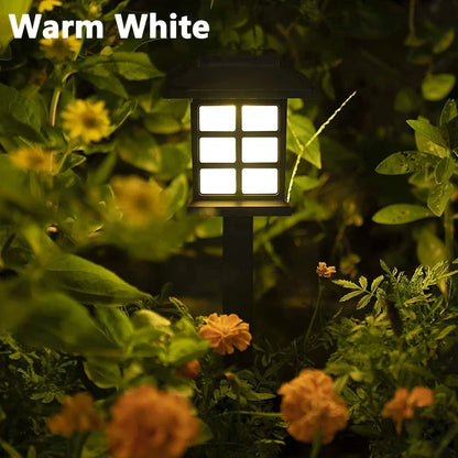 2/4/6/8Pcs Solar LED Pathway Lights Outdoor Waterproof Walkway Garden Decor Street Lamp for Landscape Yard Patio Driveway
