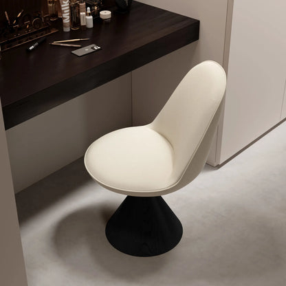 Italian style minimalist home reclining dining chair