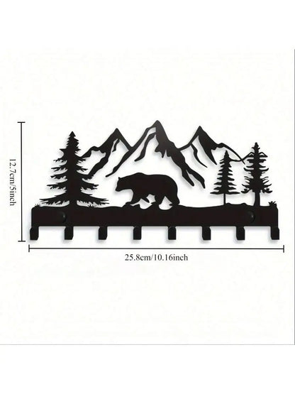 1pc Modern Metal Toilet Door Sign - Stylish Thinking Room Wall Sculpture - Home Decor Artwork - Decorative Door Frame Pendant