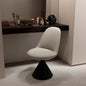 Italian style minimalist home reclining dining chair