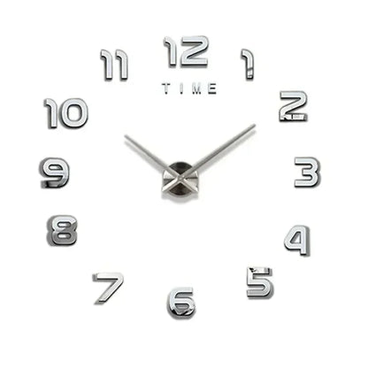 Digital Clock Wall Stickers Needle Decoration Glowing Clocks DIY Bedroom Living Home Quartz Creatives Removable Room Watches