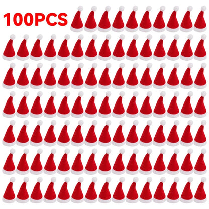 Mini Santa Claus Cover for Fork, Knife and Wine