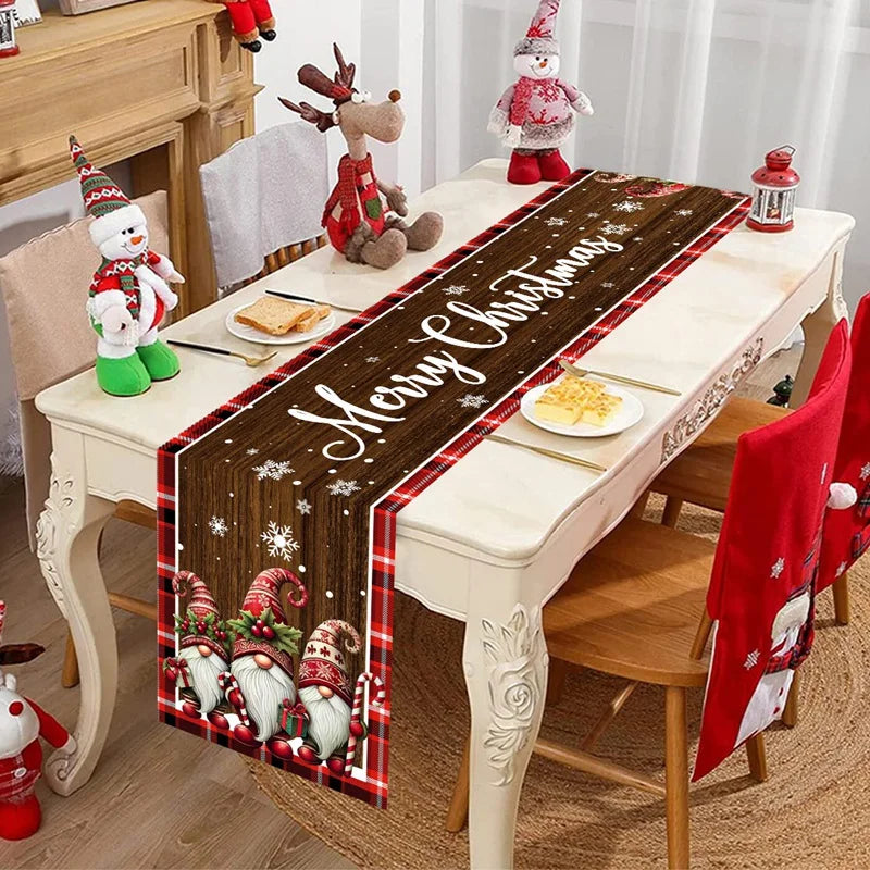 Christmas Gnome Table Runner