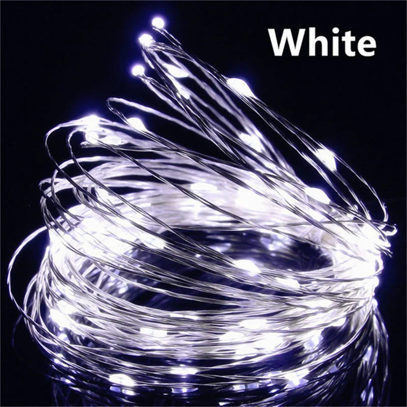 USB Led Fairy Lights Copper Wire String 20M 200LED