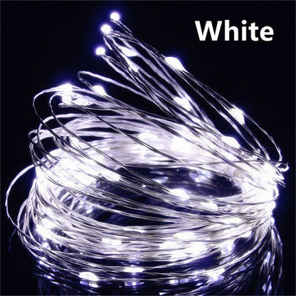 USB Led Fairy Lights Copper Wire String 20M 200LED
