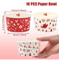 Christmas Santa Claus Paper Bowl