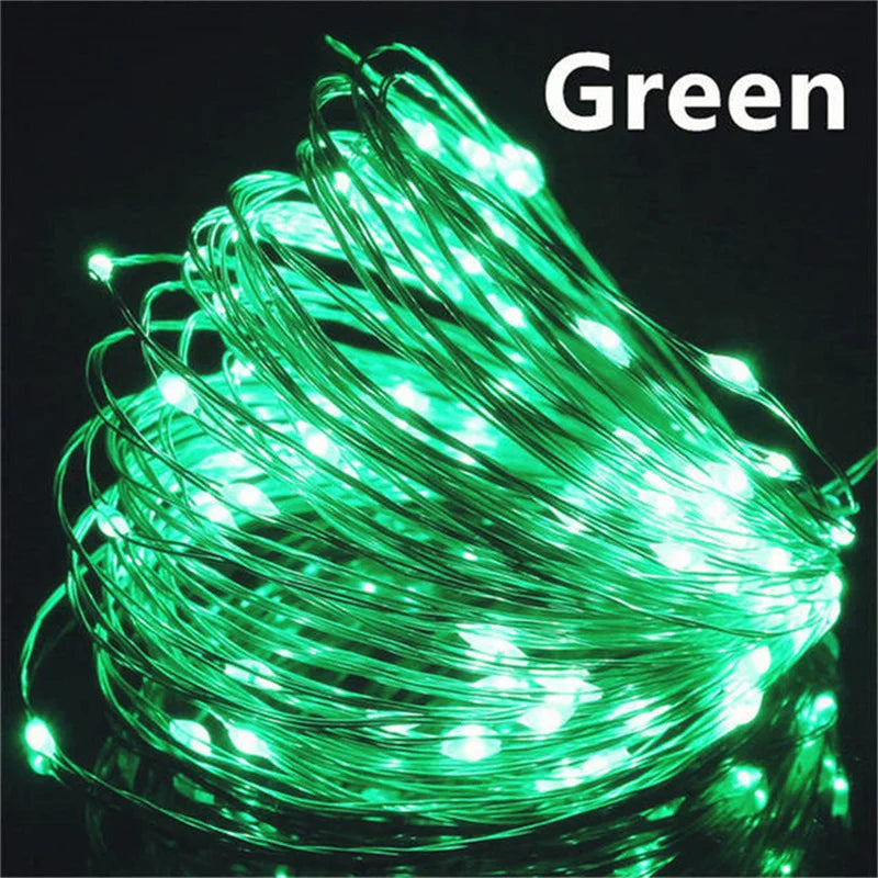 USB Led Fairy Lights Copper Wire String 20M 200LED